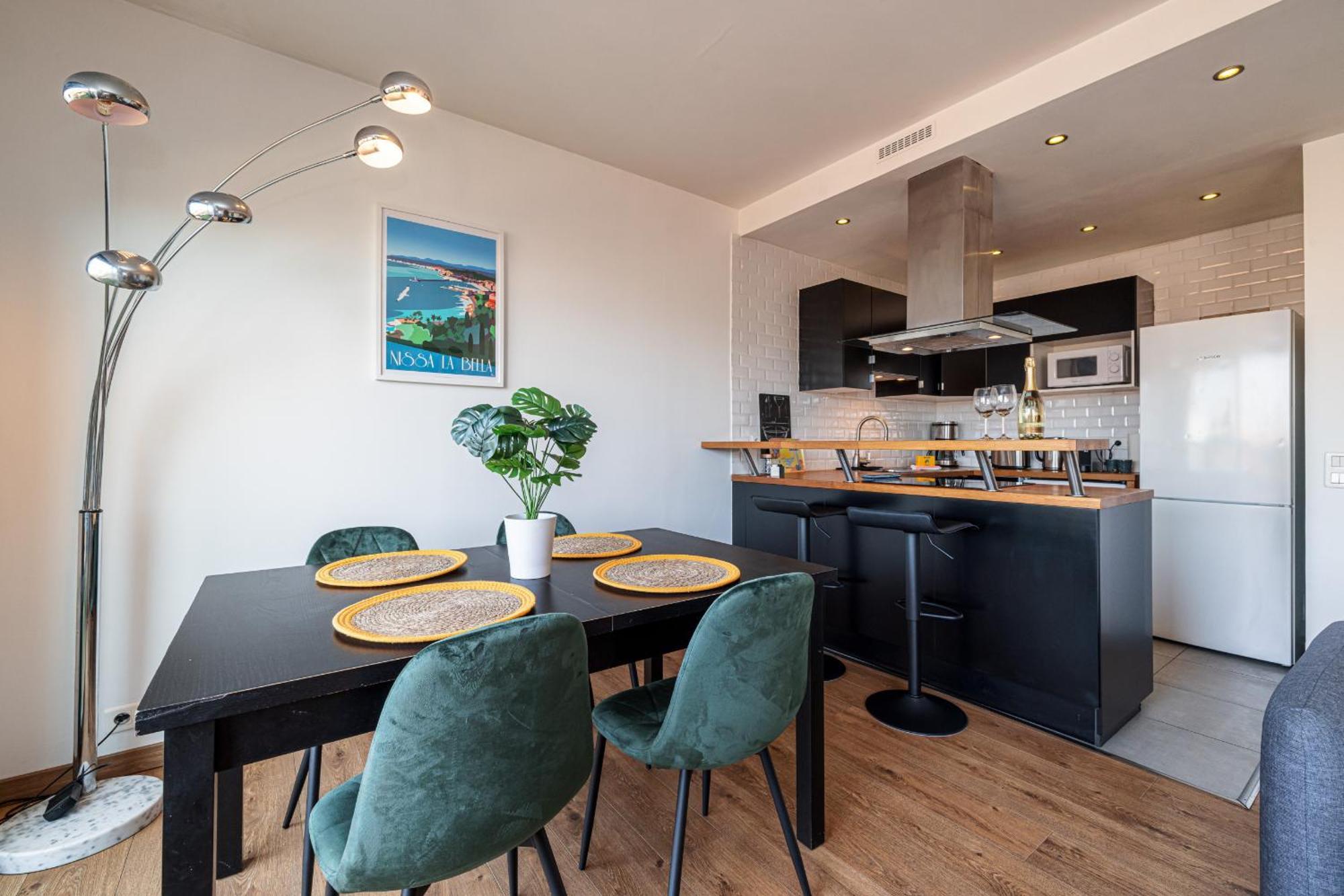 Appartamento Open Sky Terrace Lage 1 Bdr & Parking Nizza